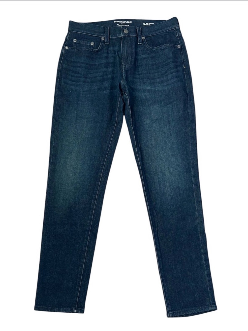 Banana Republic Men's Indigo Straight travel Jeans